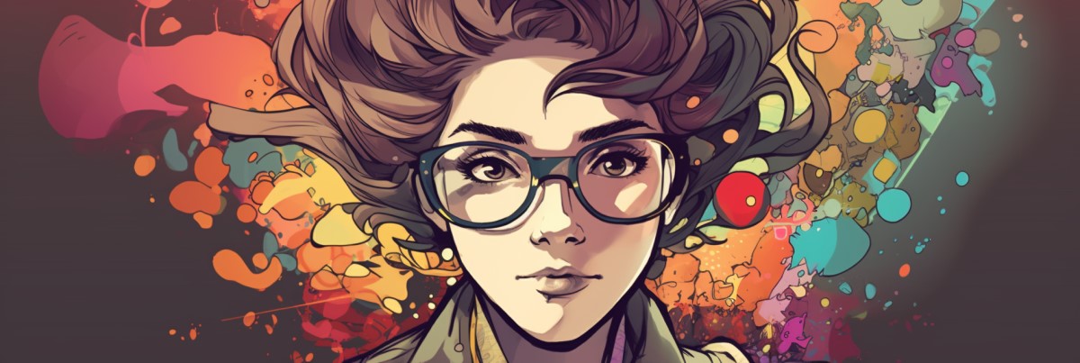 Leanne doodling