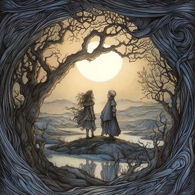 journey through the woods