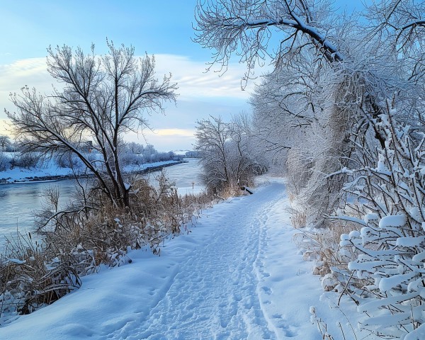 Meewasin Trail in Saskatoon