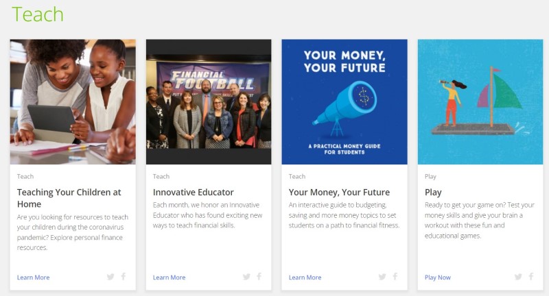 Practical Money Skills Website
